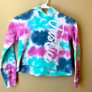 Cropped Justice hoodie